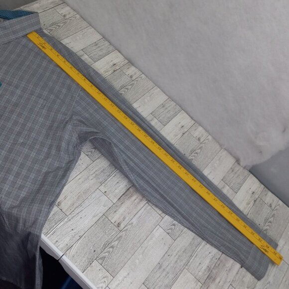 Cinch Shirt Men's 2XL Button Down Multicolor Plaid Western Long Sleeve Cowboy - Picture 11 of 15